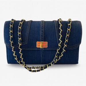MIDNIGHT LUXE DENIM BAG