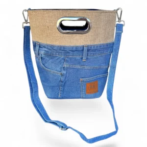 Casual Bloom Denim Bag