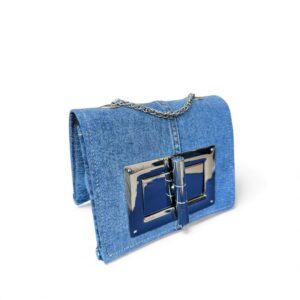 Indigo Denim Clutch