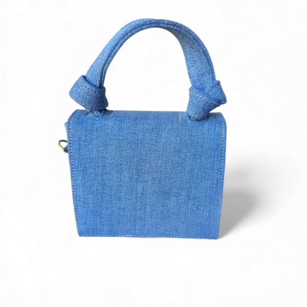 Small Geobag SMALL GEO DENIM BAG | Hannah Designs