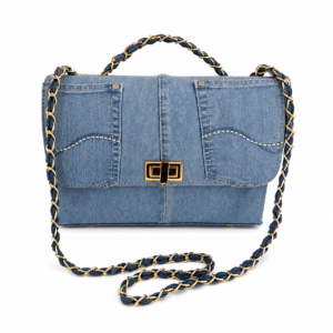 LIGHT LUXE DENIM BAG
