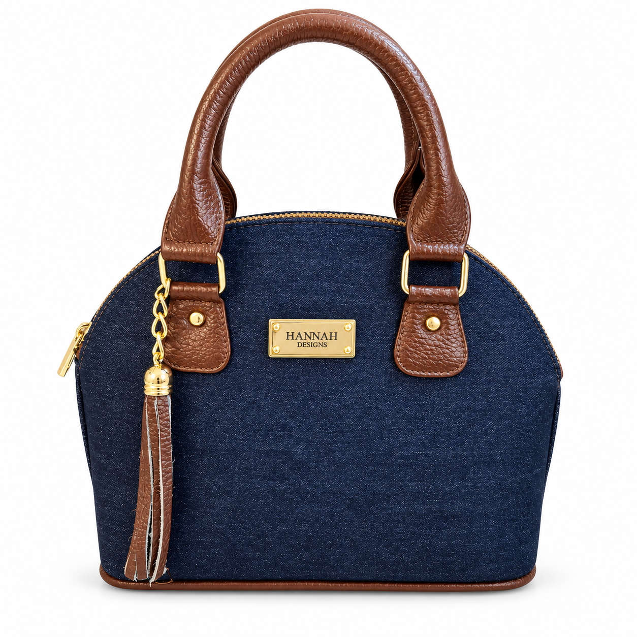 Cophia Denim Top Handle & Crossbody Bag