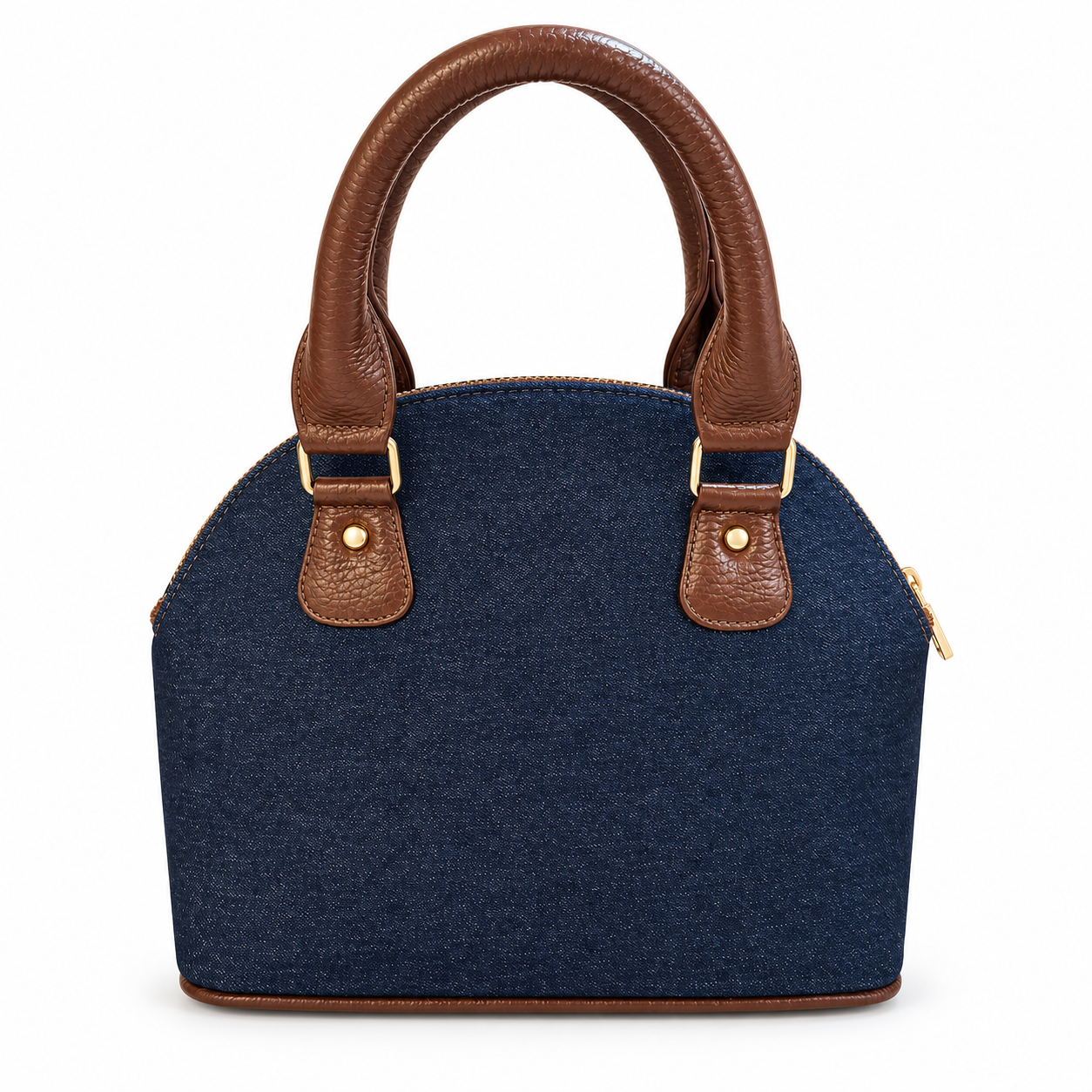 Cophia Denim Top Handle & Crossbody Bag - Image 4